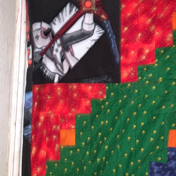 Handmade Quilt Power Rangers Yellow Green. Condit - Picture 6 of 11